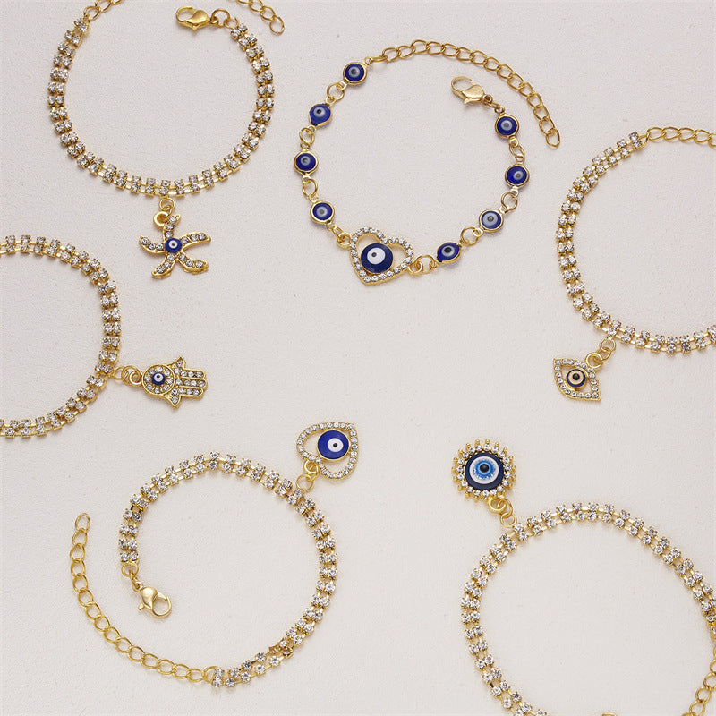 Close-up of adjustable double-layer bracelet design