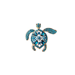 Charming Rhinestone Turtle Brooch gift packaging image 5