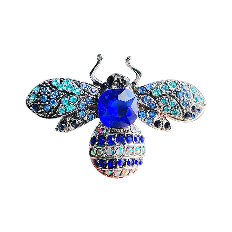Multiple colour options available for bee brooch