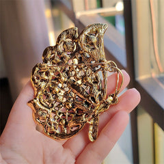 Multi-colour butterfly brooch design