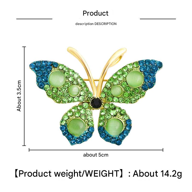 Elegant butterfly fashion pin - image 2
