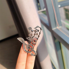 Chic brooch in multiple colour options - image 7