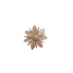 Elegant Vintage Floral Brooch Pin image 2