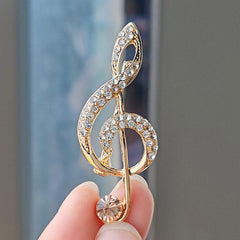Unique Alloy Brooch on Jacket