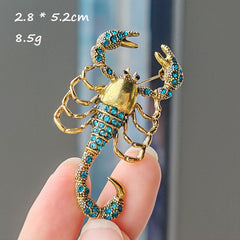 Brooch worn with formal attire