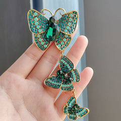 brooch being worn by a woman