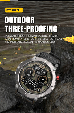 C21 Smartwatch Close-up Detail