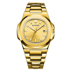 Stylish Men's Quartz Watch on Wrist