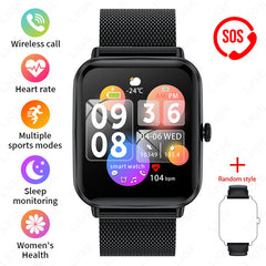 Smartwatch displaying features of blood oxygen monitoring