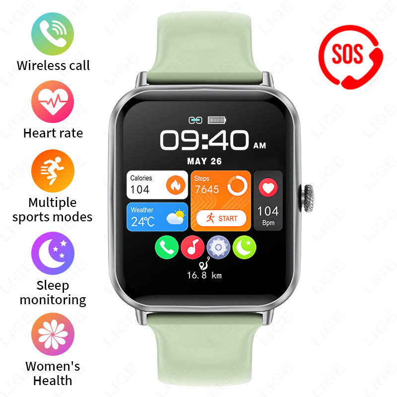 User-friendly smartwatch interface visual