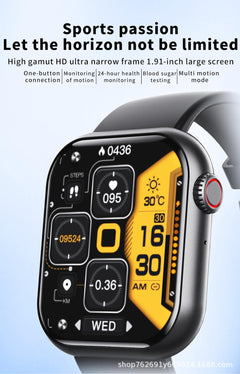 F57 smartwatch in use showing sports activity stats