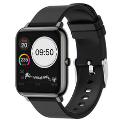 Blue Smart Fitness Watch with Touch Control