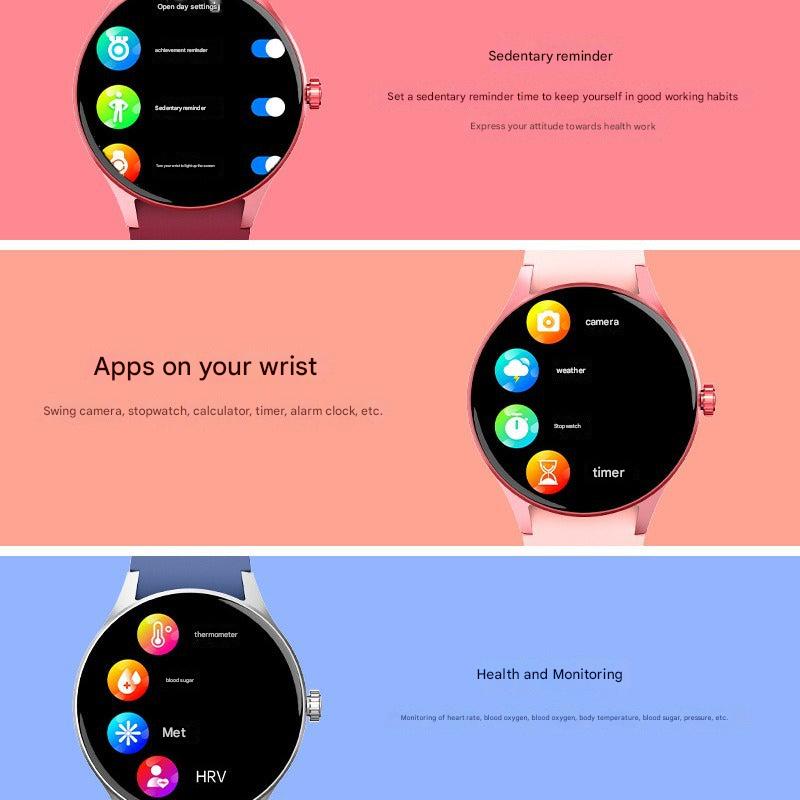 Fitness watch in pink colour
