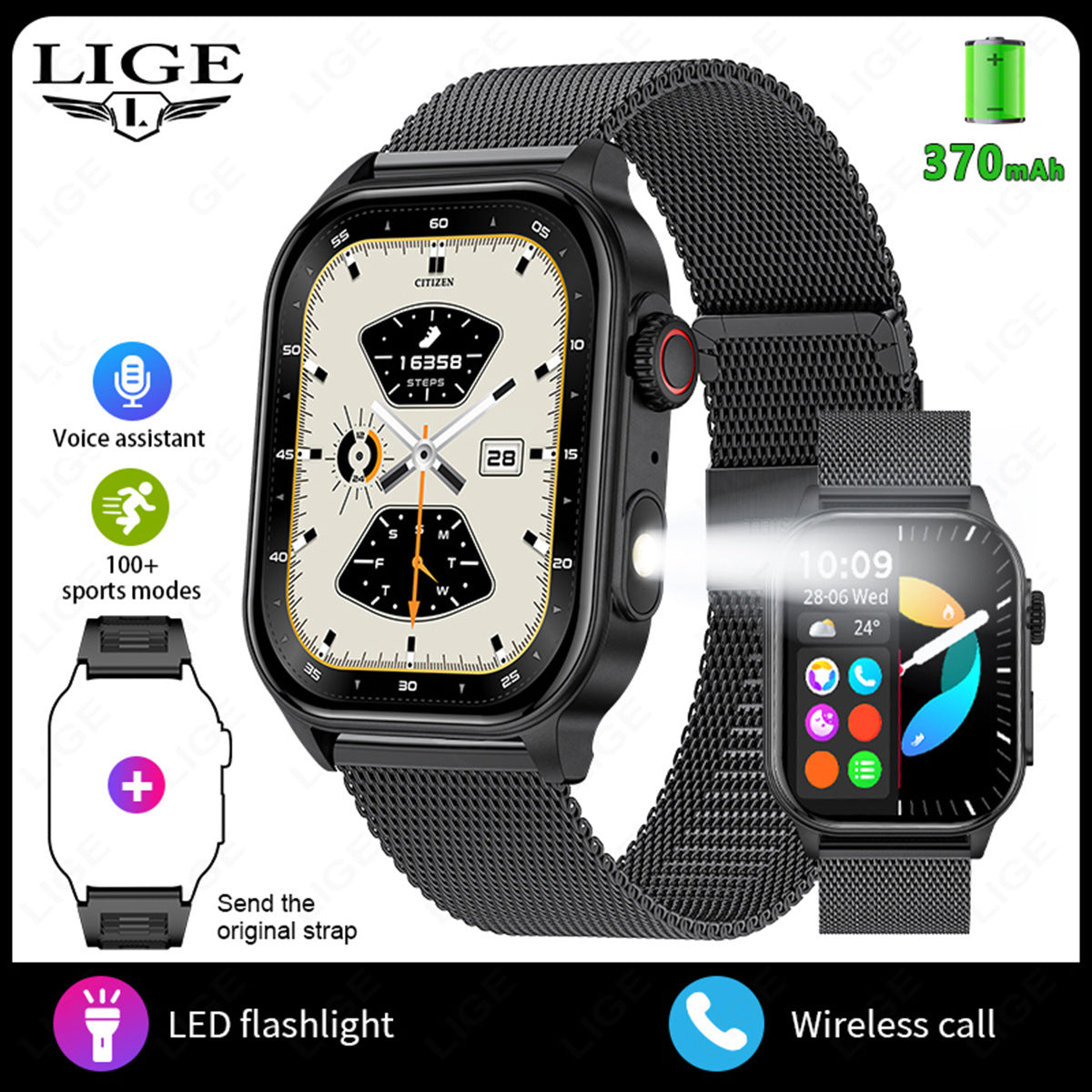 Magnetic charger for Bluetooth fitness watch