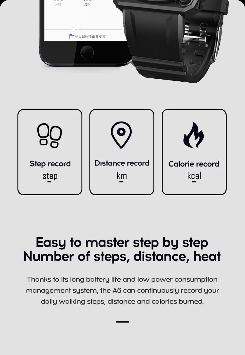 Smart Fitness Watch Side View
