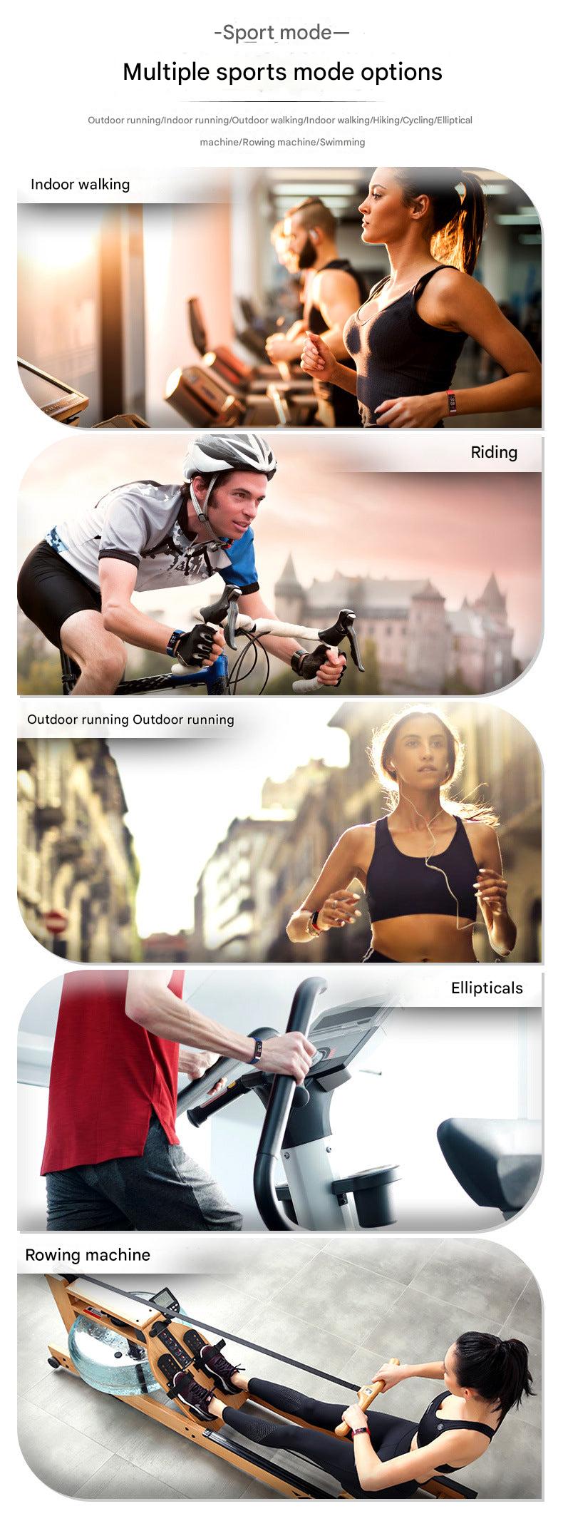 Y91 fitness tracker with multiple features