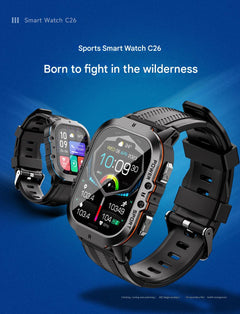 C26 smartwatch in various colours