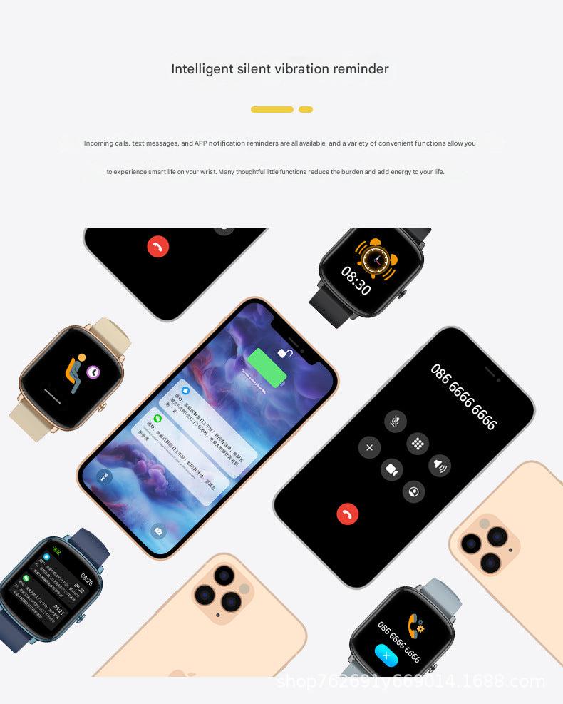 P55 Smartwatch lifestyle image during exercise