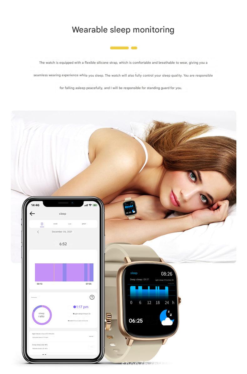 P55 Smartwatch product image showcasing design elements