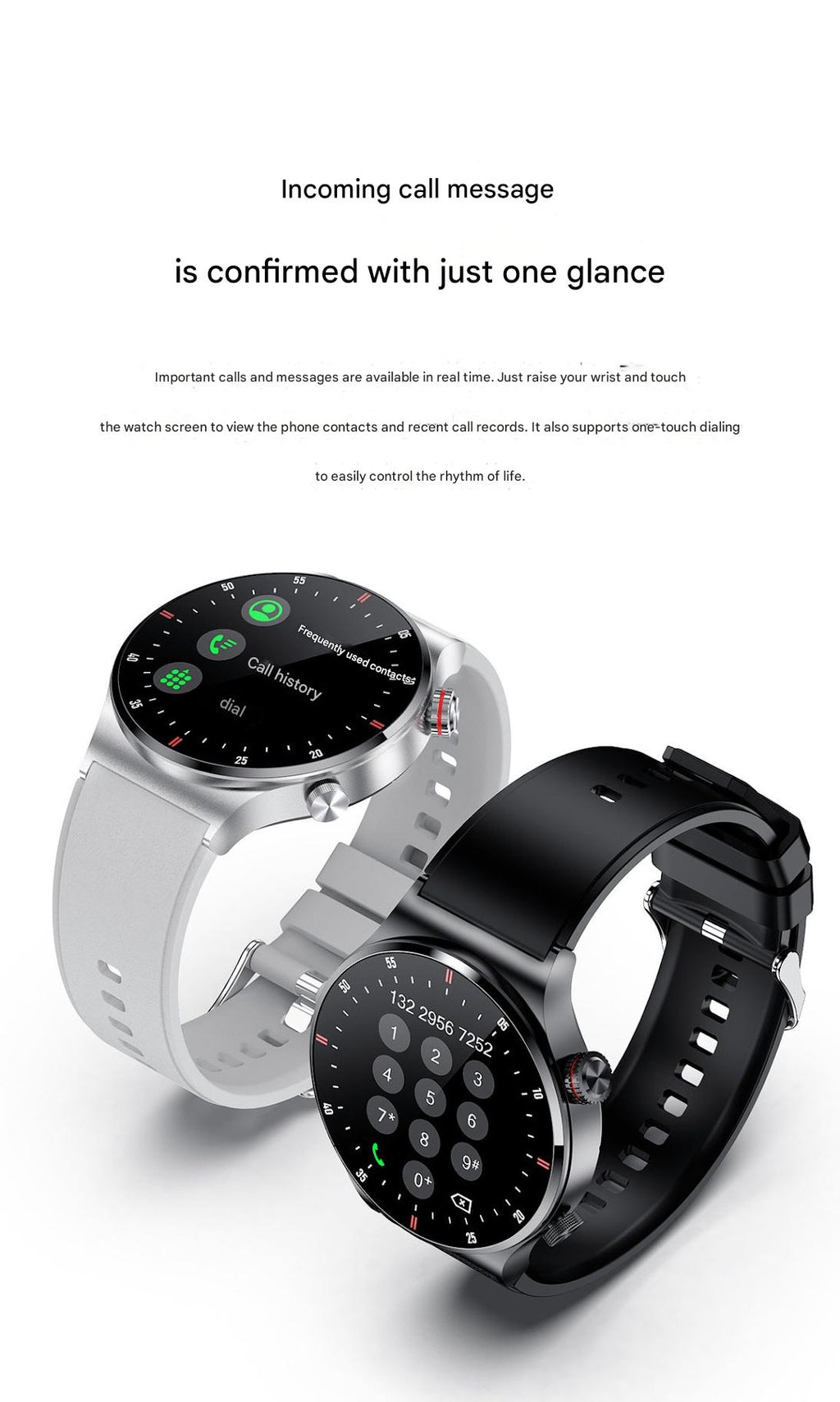 QW33 Smartwatch with Charging Setup