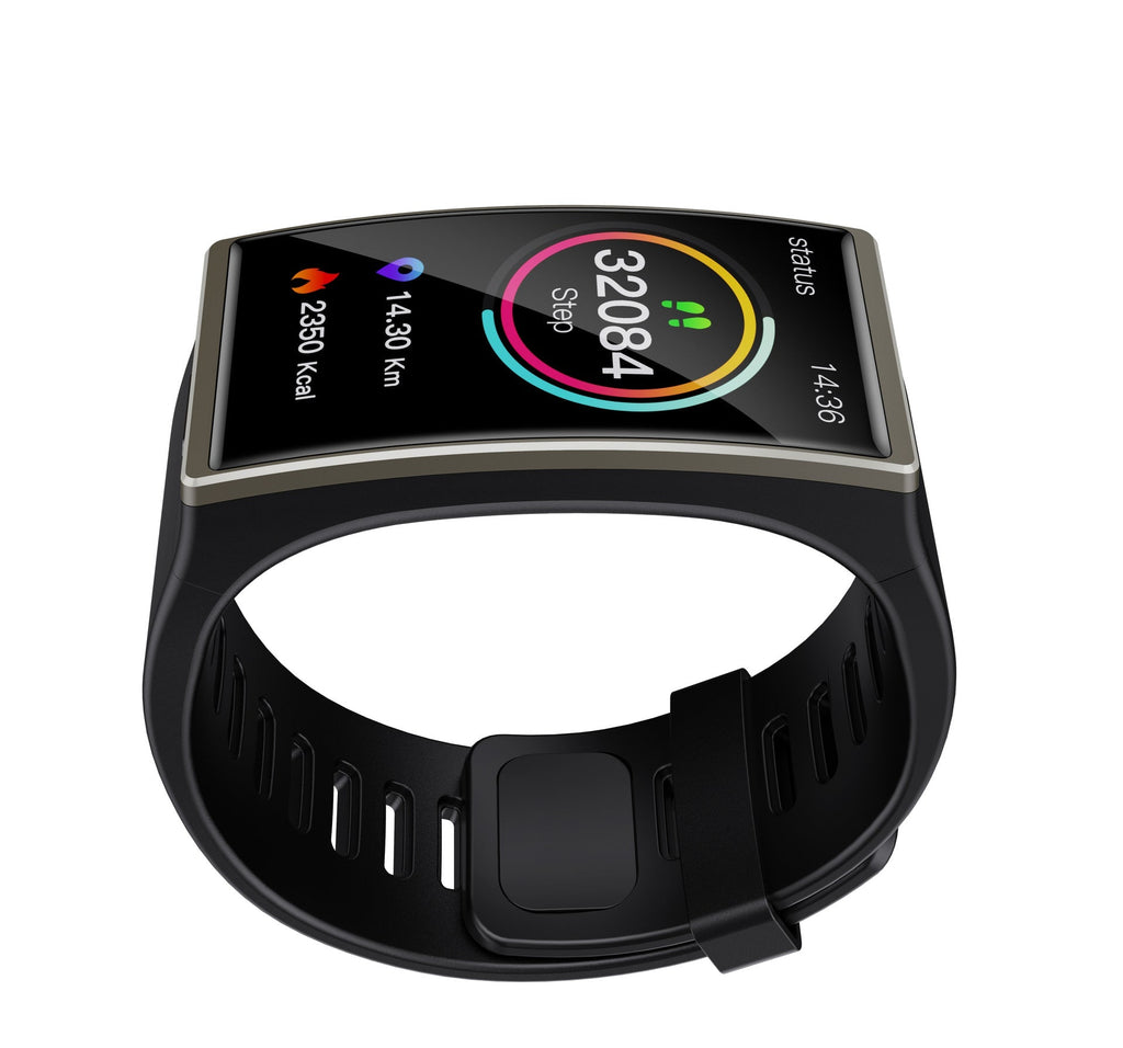 DM12 smartwatch on wrist
