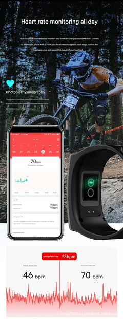DM12 smartwatch detailed features view