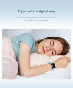 Smart Fitness Tracker Watch charging with magnetic charger