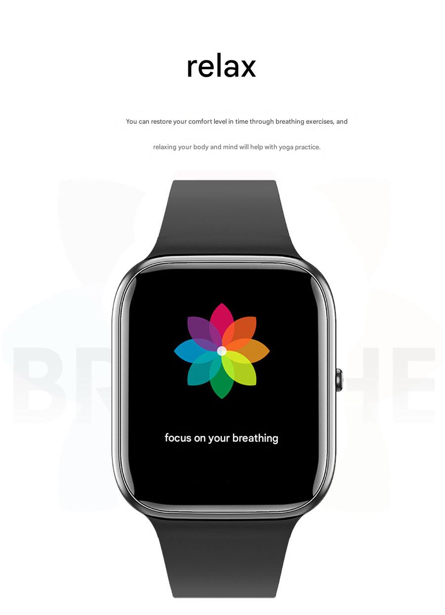Y9PRO smartwatch with features highlighted