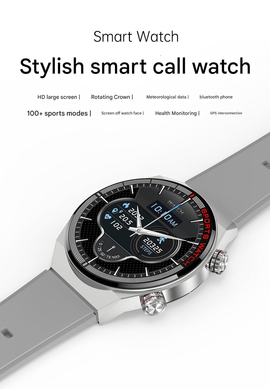 Stylish smartwatch for everyday use