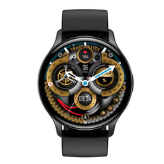 HK89 smartwatch in silver grey design