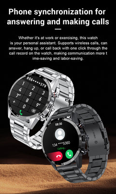 Men's smartwatch with multiple functions