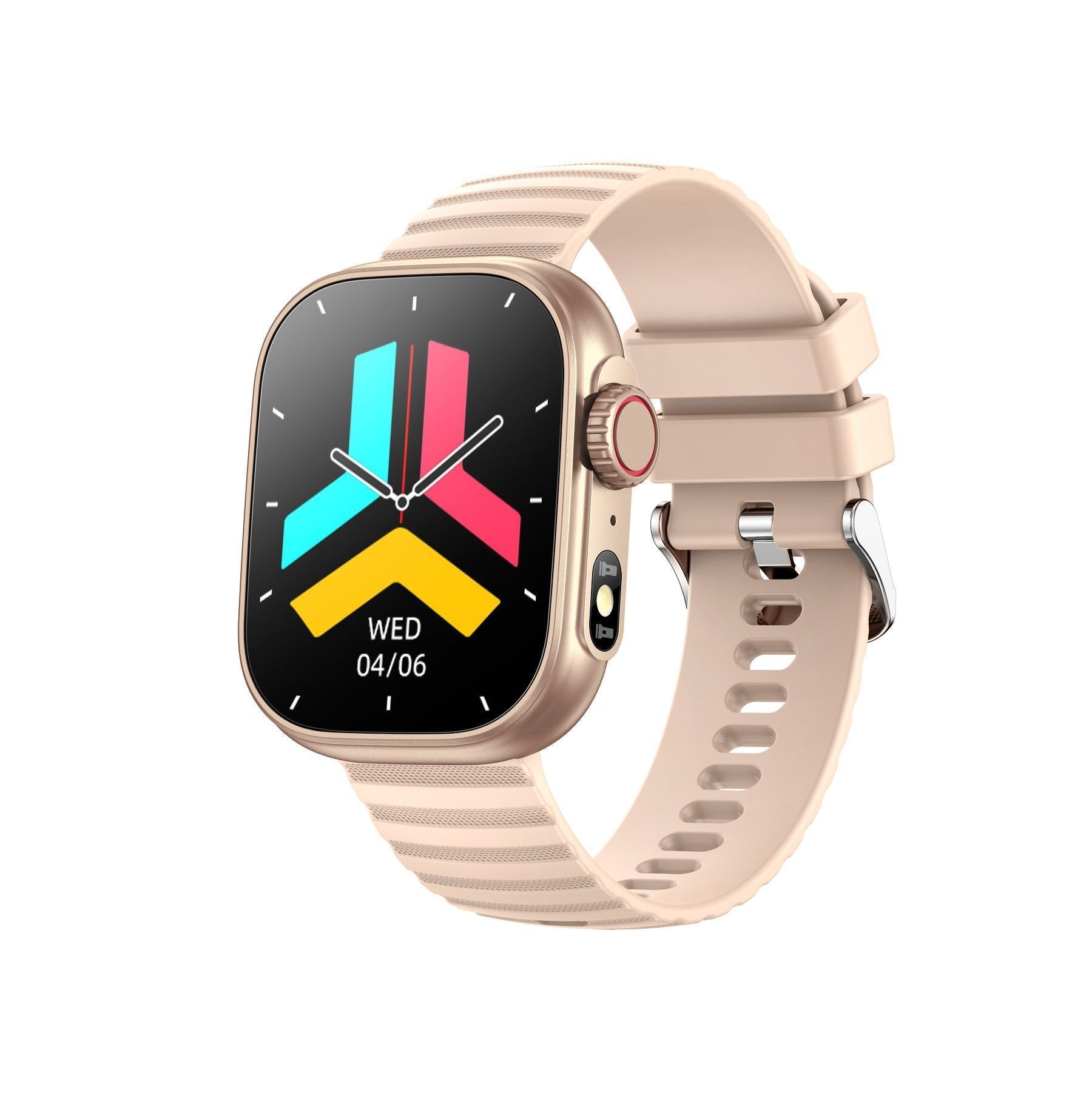 Smartwatch showcasing large display features