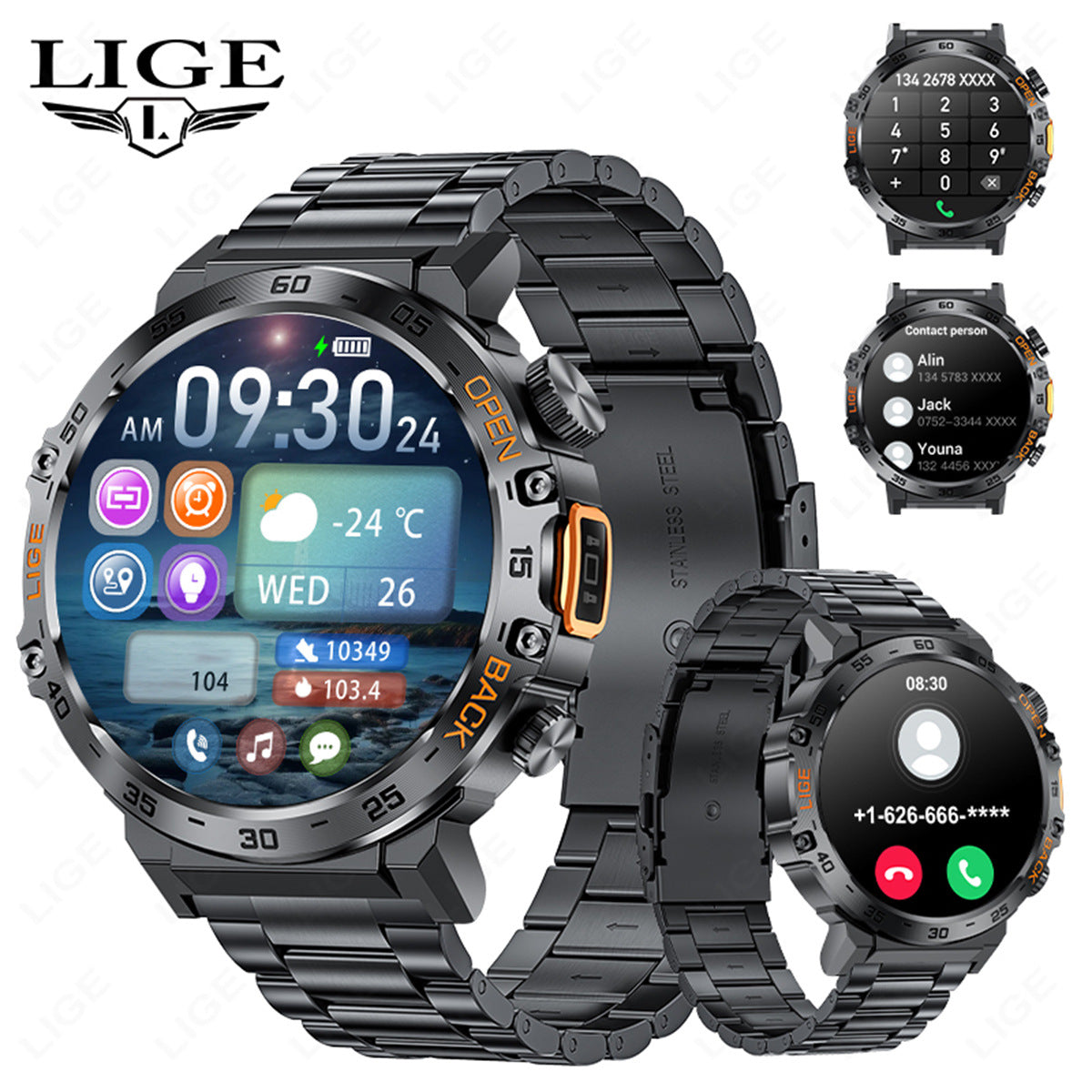 Smartwatch receiving notifications