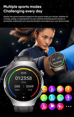 LIGE smartwatch water-resistant design