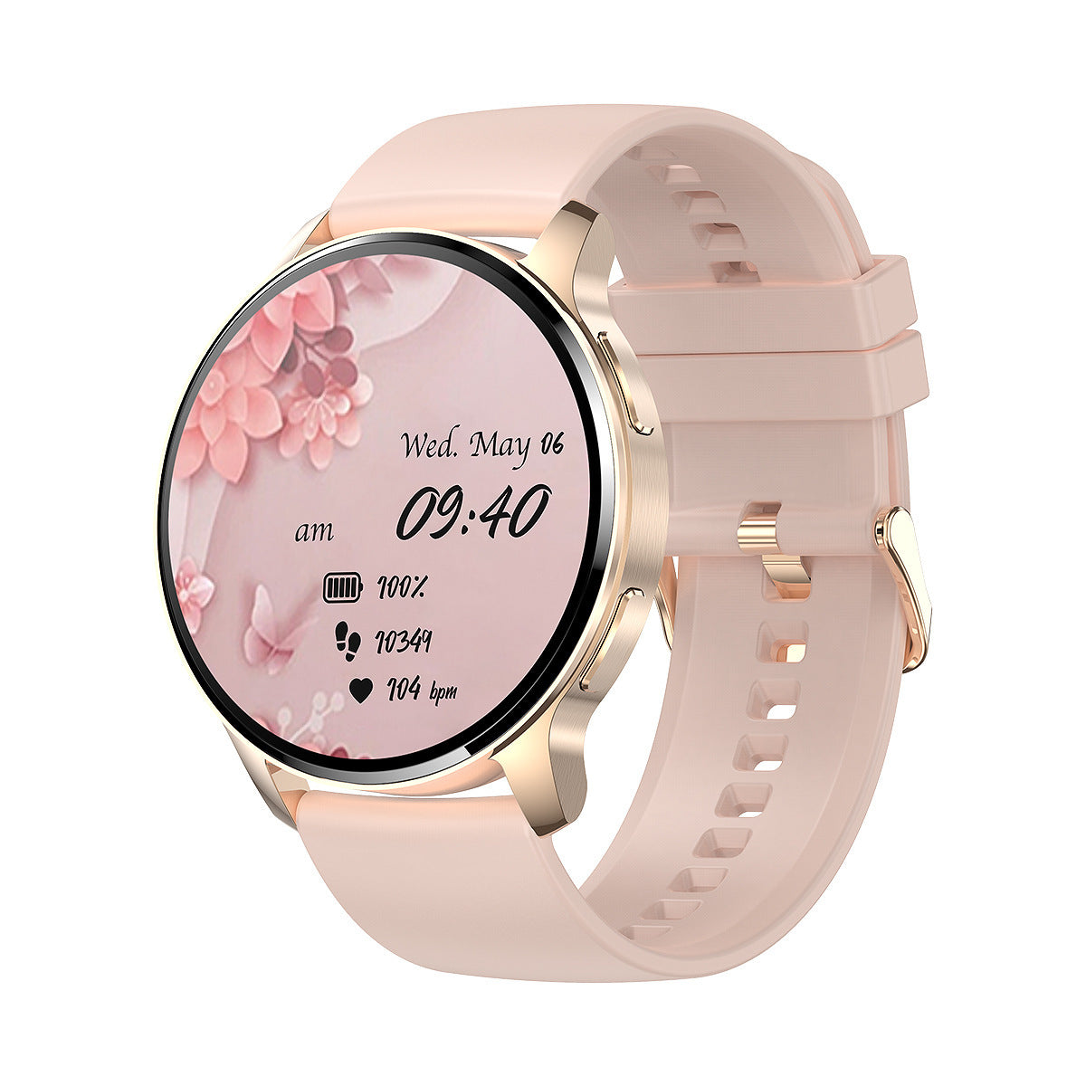 I50 smartwatch charging with magnet
