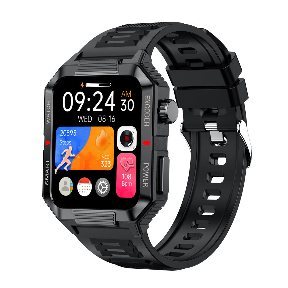 Smartwatch Showing Health Metrics