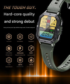 C28 Smart Watch demonstrating fitness tracking