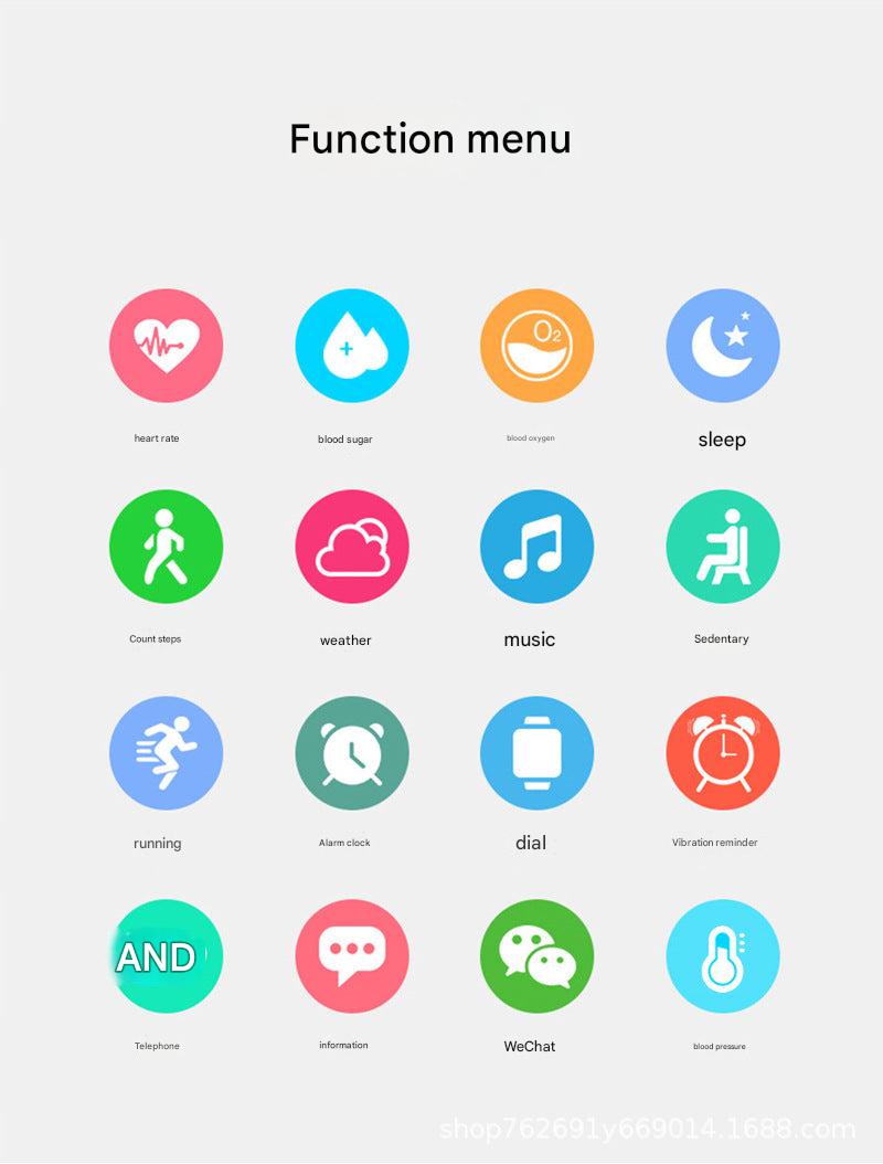 Smartwatch showing sport modes features