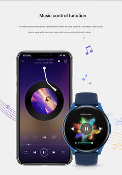ZW60 smartwatch in blue colour