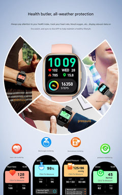 P114 smartwatch health metrics display