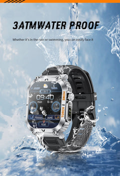 Smart Bluetooth Watch in active environment