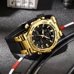 Multifunctional sports watch angle view