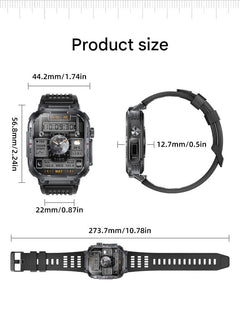 Smartwatch displaying heart rate monitoring feature