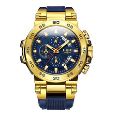 Close-up of LIGE watch dial