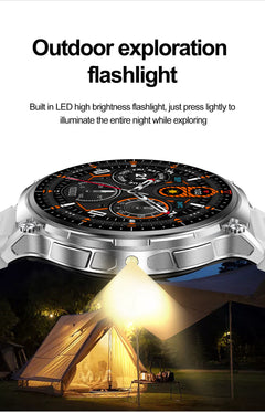 Stylish QW50 smartwatch for adults