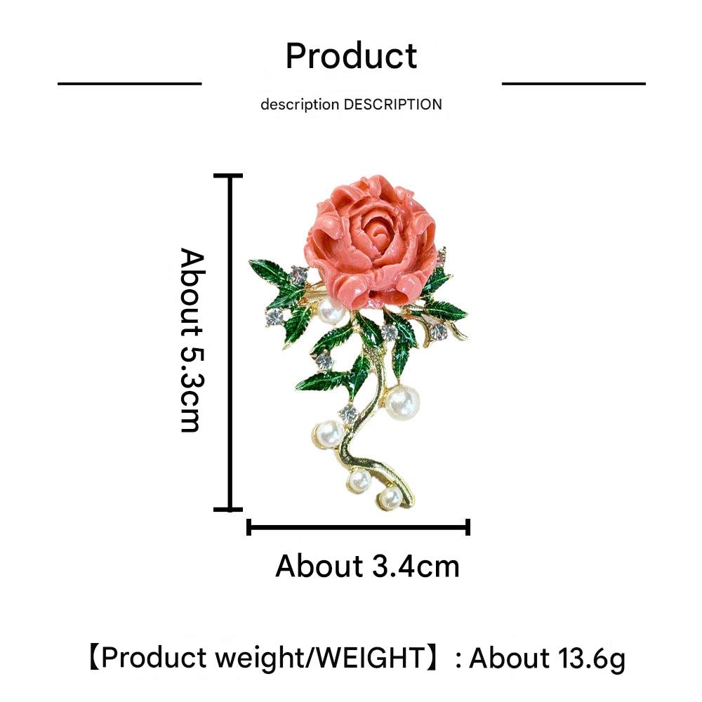 beautiful flower pin design