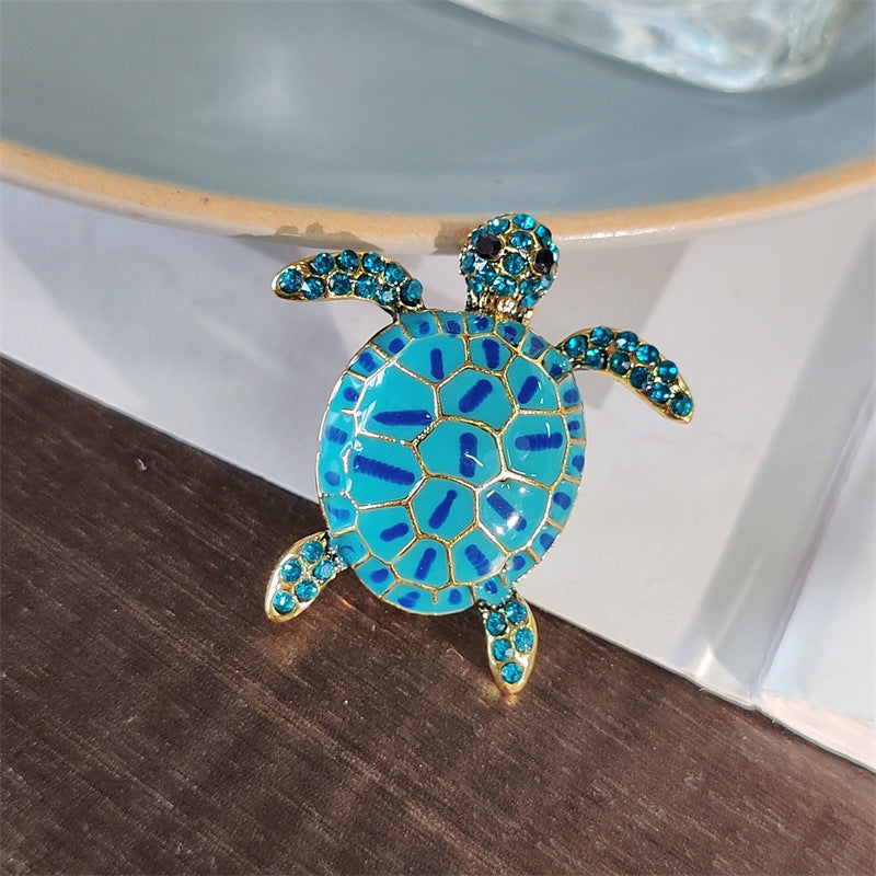 Alloy Turtle Brooch Detail Image 5