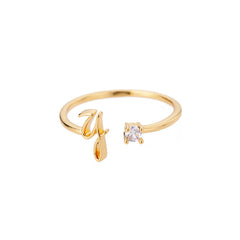 unisex style gold ring shown in detail