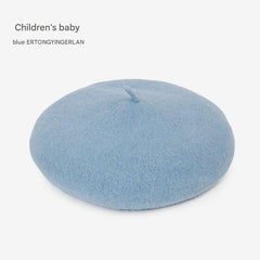 Kids wool beret hat image 3
