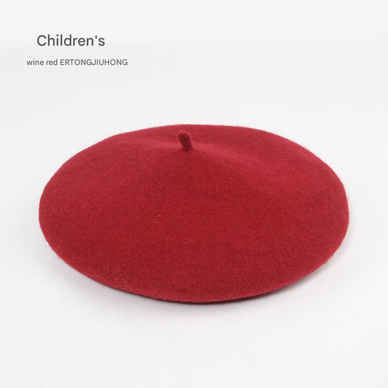 Kids wool beret hat image 1